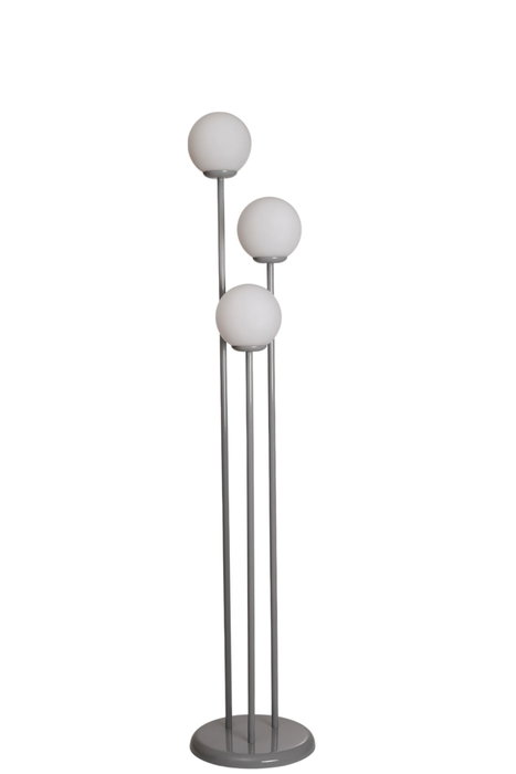 Opviq Lámpara de pie 8919-1 Blanco y Gris Opviq Lámpara de pie 8919-1 Blanco y Gris